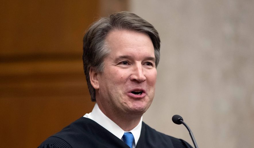 Supreme Court nominee Brett M. Kavanaugh debated campaign finance law with colleagues while serving in the White House. (Associated Press/File)