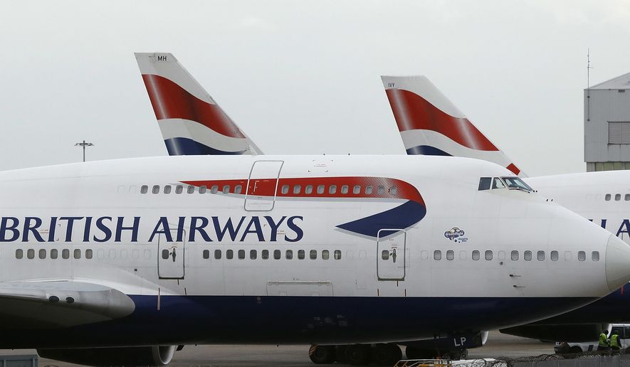 FILE - In this file photo dated Tuesday, Jan. 10, 2017, British Airways planes are parked at Heathrow Airport in London. ﻿﻿﻿﻿﻿﻿﻿﻿ British Airways announced a &amp;quot;very sophisticated malicious criminal attack&amp;quot; on its website Thursday Sept. 6, 2018, that compromised personal credit card information of its customers, and Chief Executive Alex Cruz said Friday the company is &amp;quot;100 percent committed&amp;quot; to compensating customers whose financial information was stolen. (AP Photo/Frank Augstein, FILE)
