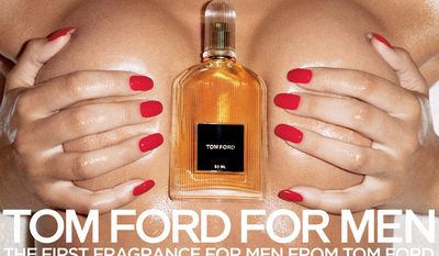 Tom Ford for Men campaign went far past a subtle sexual ad to borderline pornographic