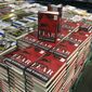 Copies of Bob Woodward&#39;s &amp;quot;Fear&amp;quot; are seen for sale at Costco, Wednesday, Sept. 11, 2018 in Arlington, Va. It&#39;s not clear whether President Donald Trump has much to fear from &amp;quot;Fear&amp;quot; itself. But the book of that name has set off a yes-no war between author Bob Woodward and the president, using all the assets they can muster. (AP Photo/Pablo Martinez Monsivais)
