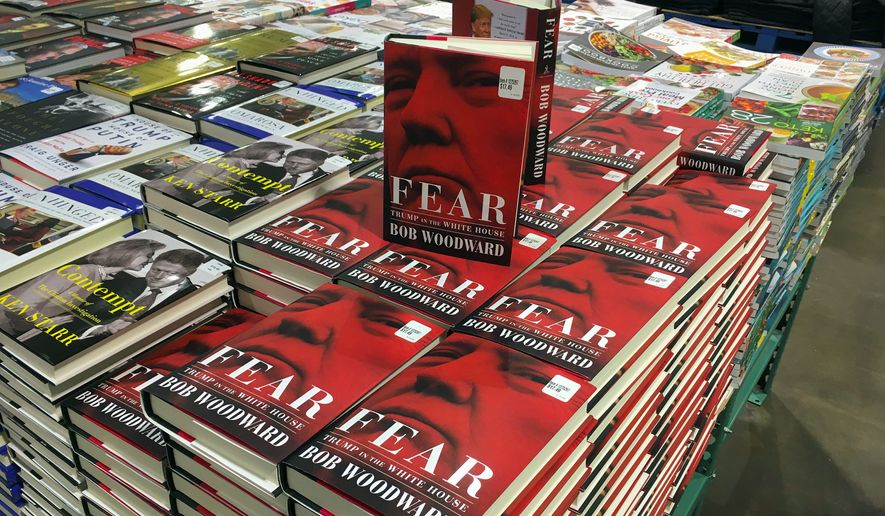 Chinese propaganda outlets have provided extensive coverage of Bob Woodward's latest book, "Fear," which criticizes the Trump administration. (Associated Press)