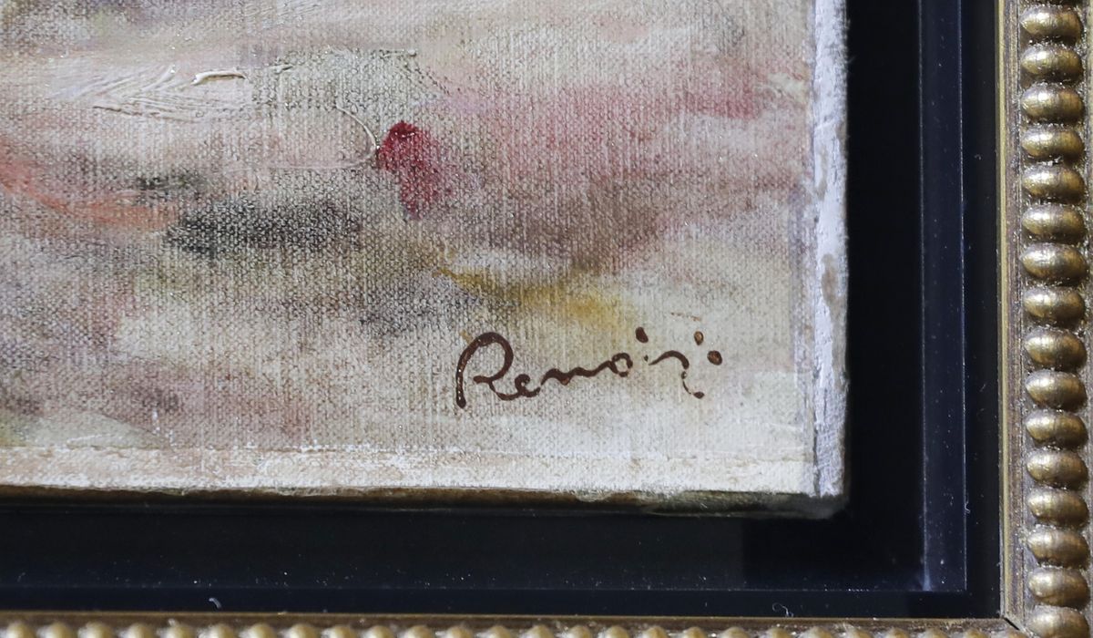 NextImg:Woman buys art thought to be by Renoir for only $12