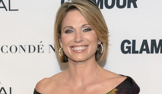 FILE - In this Nov. 9, 2015 file photo, Amy Robach attends the 25th Annual Glamour Women of the Year Awards in New York. The ABC News correspondent has become the network&#x27;s first choice to cover mass shootings.  (Photo by Evan Agostini/Invision/AP, File)