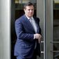 In this Feb. 14, 2018, file photo, Paul Manafort, President Donald Trump&#39;s former campaign chairman, leaves the federal courthouse in Washington. A status hearing was scheduled Friday for Manafort amid reports that he was nearing a plea deal to avoid trial next week on charges stemming from work he did for pro-Russia political forces in Ukraine. (AP Photo/Pablo Martinez Monsivais)