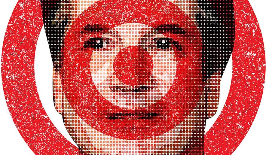 Dems New Target Illustration by Greg Groesch/The Washington Times