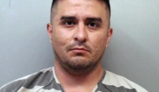 FILE - This file photo provided by the Webb County Sheriff&#x27;s Office shows Juan David Ortiz, a U.S. Border Patrol supervisor who was jailed Sunday, Sept. 16, 2018, on a $2.5 million bond in Texas, accused in the killing of at least four women. Ortiz was nabbed early Saturday after a string of violence against female sex workers in Laredo, Texas, where he is a supervisor with the Border Patrol. Ortiz&#x27;s arrest has called attention to the problems the agency has had in keeping &amp;quot;rogue&amp;quot; officers off its force as it faces intense pressure to hire thousands more agents. (Webb County Sheriff&#x27;s Office via AP, File)