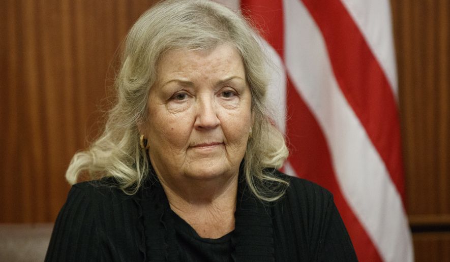 &quot;It&#39;s absurd,&quot; Juanita Broaddrick said Wednesday. &quot;Not one Democrat would look at my deposition with the independent counsel. Oh my gosh, they did not want to know about it.&quot; (Associated Press photograph)