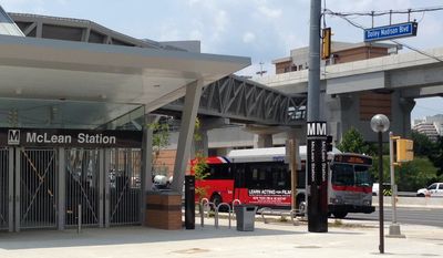 The McLean station of Metro&#x27;s Silver Line, on June 23, 2014, in McLean, Va. (AP Photo/Matthew Barakat)