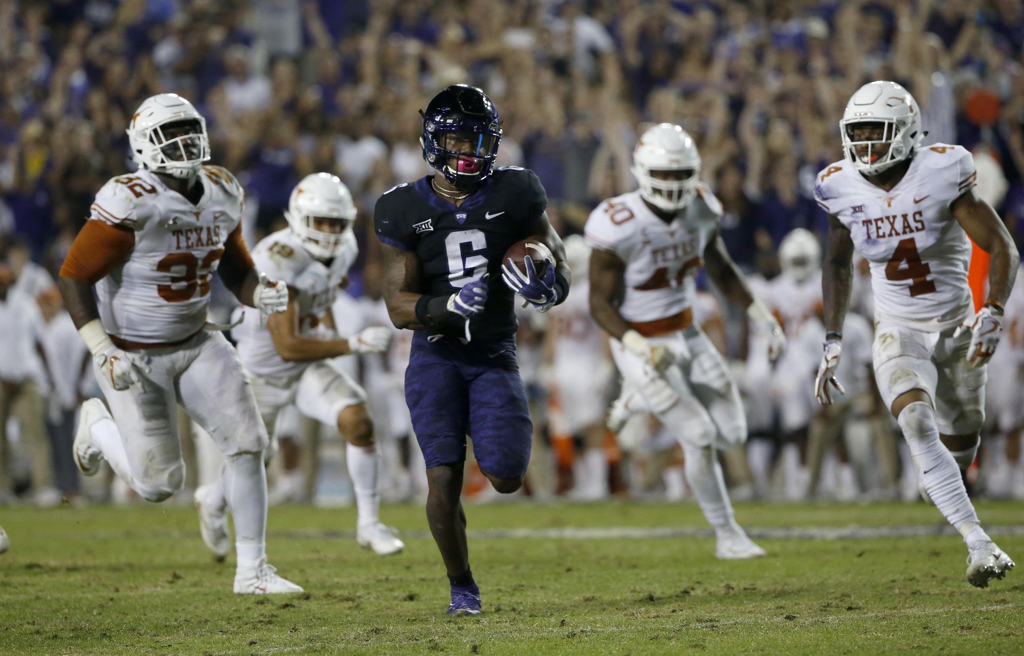 No. 17 TCU going for 5th straight win over Texas in Big 12 - Washington Times