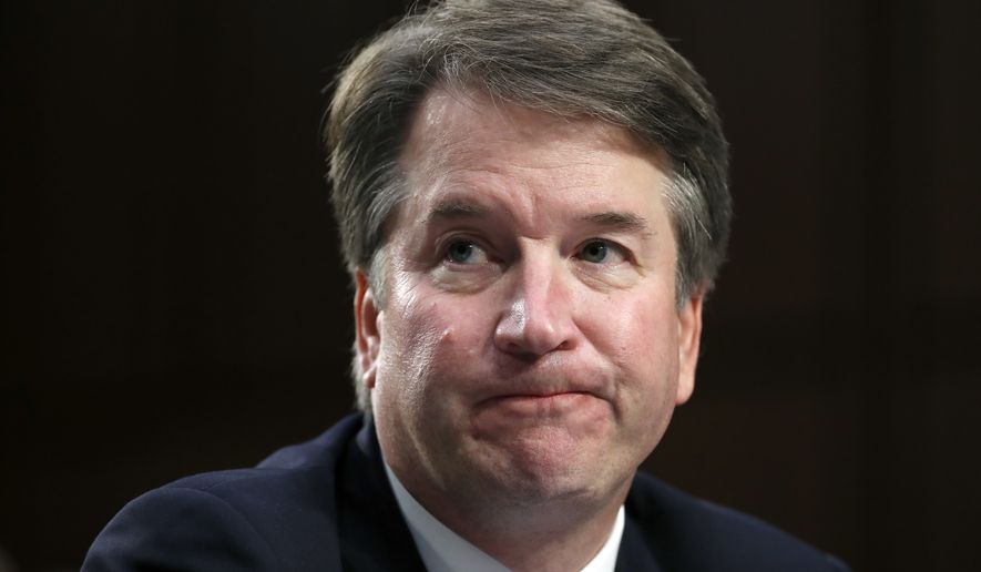 Supreme Court nominee Brett M. Kavanaugh will appear before the Senate Judiciary Committee on Thursday after his accuser testifies. (Associated Press/File)