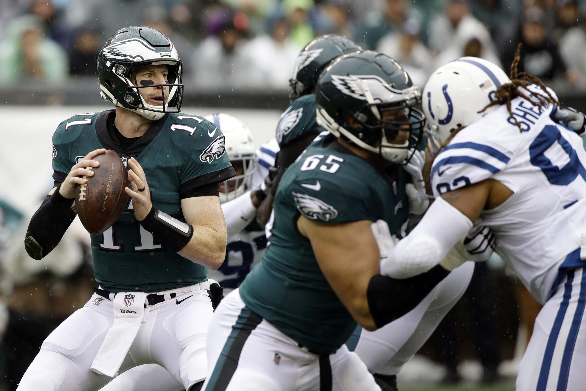 Carson Wentz leads Eagles to 20-16 comeback win over Colts - Washington Times