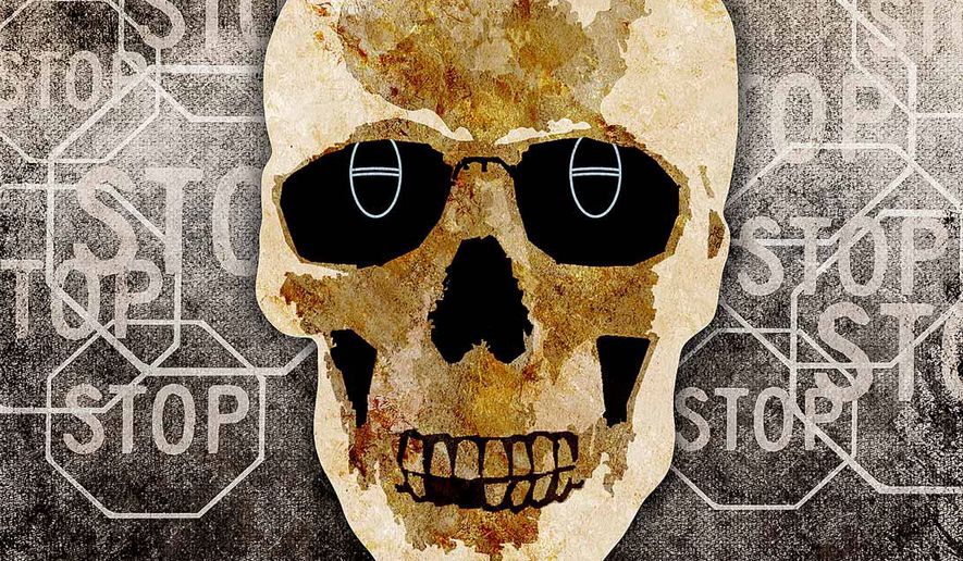 Stopping the Opioid Epidemic Illustration by Greg Groesch/The Washington Times