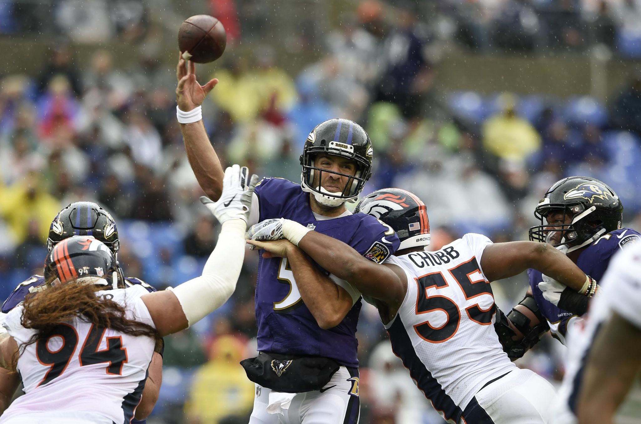 Ravens perfection in red zone ends Broncos' perfect record - Washington Times