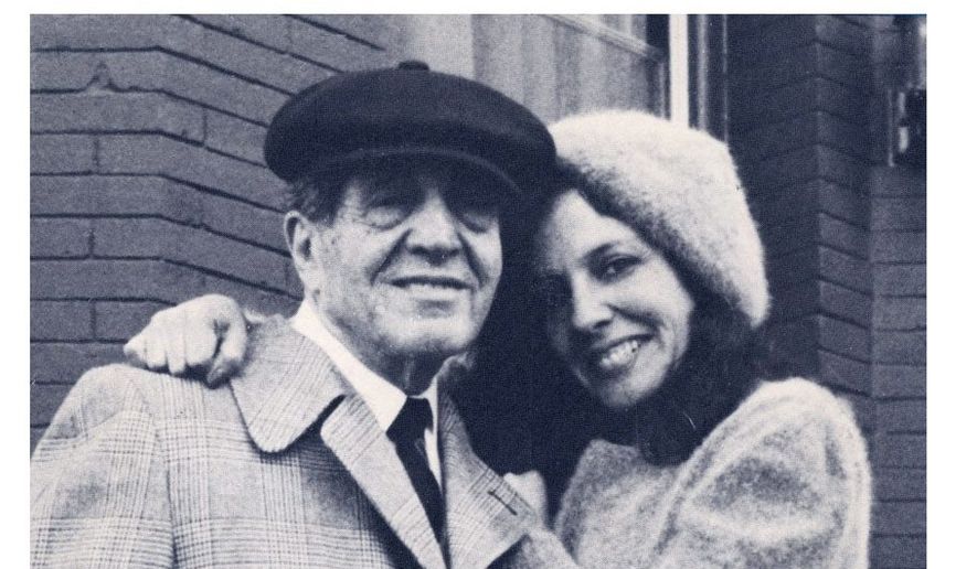 Suzanne Fields with her father, Samuel "Bo" Bregman.