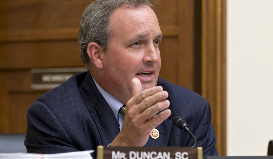 &quot;If we start granting others the sacred right reserved for U.S. citizens it puts the whole democratic process at risk,&quot; said Rep. Jeff Duncan, a South Carolina Republican who has pushed for a tougher line against localities that now include illegal immigrants in their voting population. (Associated Press)