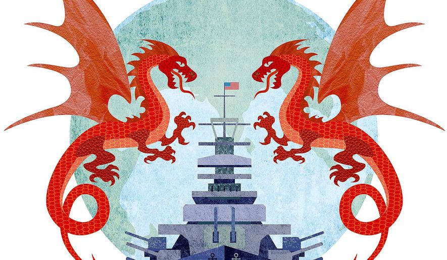 Chinese Ambition in the Indian Ocean Illustration by Greg Groesch/The Washington Times