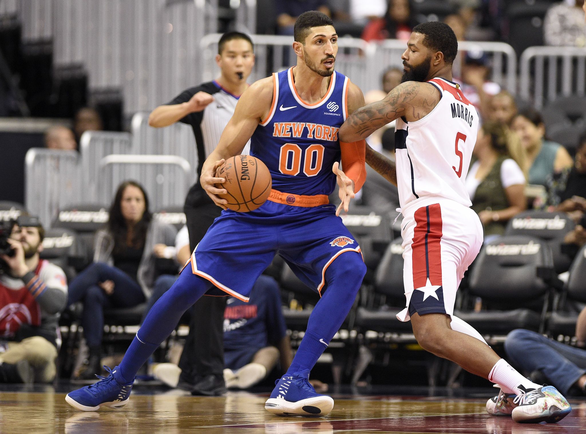 Markieff Morris unleashes on Mitchell Robinson: 'Stupid a-- rookie' - Washington...