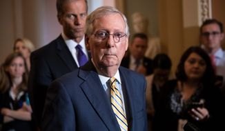 &quot;It shouldn&#39;t take long,&quot; said Senate Majority Leader Mitch McConnell said of the Kavanaugh background check. &quot;That&#39;ll not be used as another reason for delay, I can tell you that,&quot; he added.