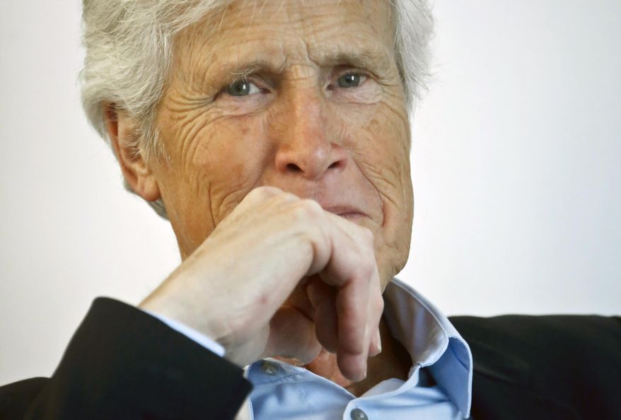 In this Aug. 23, 2018 photo, host Keith Morrison appears following an interview in New York to promote his NBC series, "Dateline." (AP Photo/Bebeto Matthews)