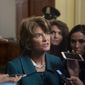 Republican Sen. Lisa Murkowski of Alaska, speaks with reporters just after a deeply divided Senate pushed Brett Kavanaugh&#39;s Supreme Court nomination past a key procedural hurdle, setting up a likely final showdown vote for Saturday, at the Capitol in Washington, Friday, Oct. 5, 2018. (AP Photo/J. Scott Applewhite)