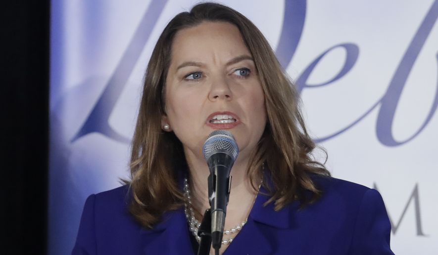 Unlike some other Libertarian candidates, Lucy Brenton earned a place on stage in a debate in Indiana, where she said Libertarians can offer voters an alternative in the severely divided politics of Washington. (Associated Press/File)