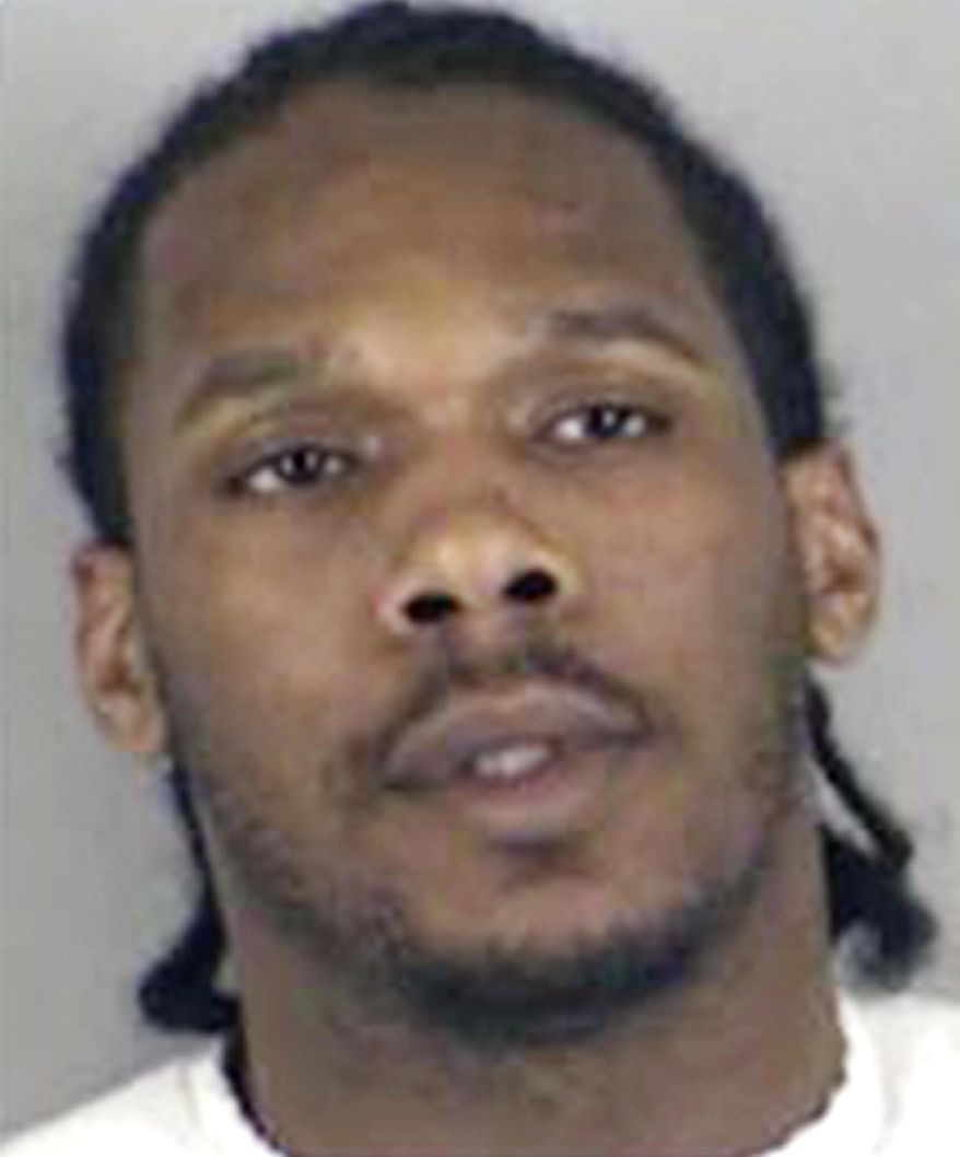 This 2014 photo from a previous arrest provided by the Kansas City Police Department in Kansas City, Mo. shows Issac Fisher, who was arrested Sunday night, Oct. 7, 2018, as a suspect in a series of shootings that left several people dead and wounded in the Kansas City area. (Kansas City (Mo.) Police Department via AP)