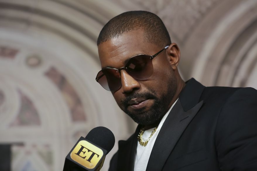 Kanye West attends the Ralph Lauren 50th Anniversary Event held at Bethesda Terrace in Central Park during New York Fashion Week on Friday, Sept. 7, 2018, in New York. (Photo by Brent N. Clarke/Invision/AP)
