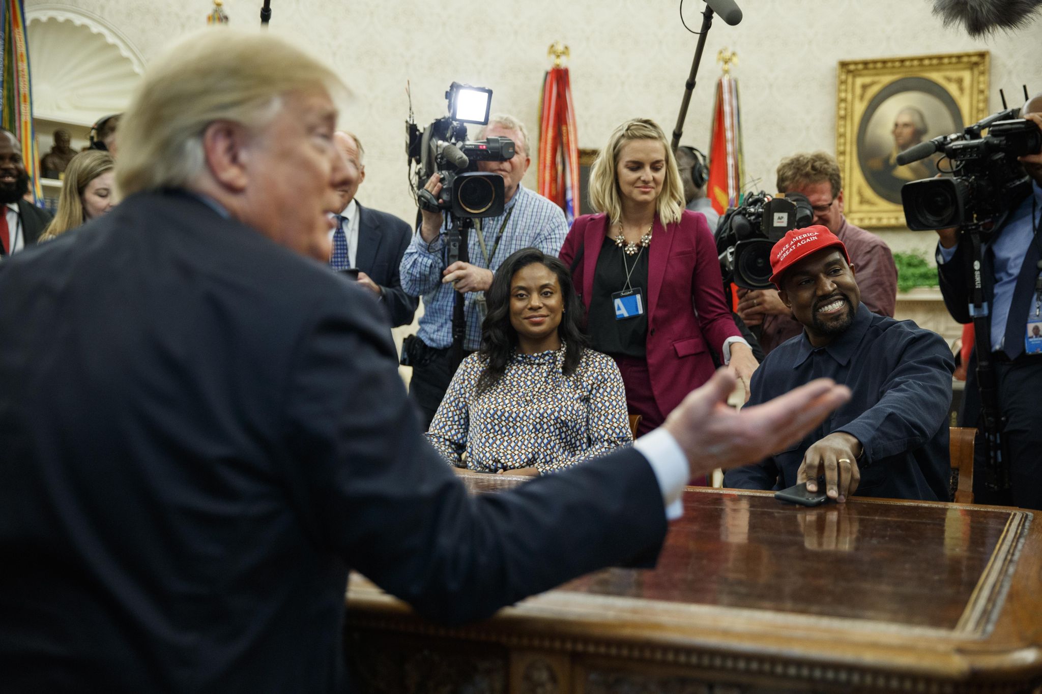 Kanye West: Trump is on a 'hero's journey' for America