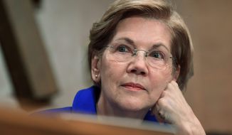 Sen. Elizabeth Warren, Massachusetts Democrat (Associated Press) **FILE**