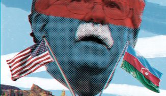 Illustration of John Bolton by Linas Garsys/The Washington Times