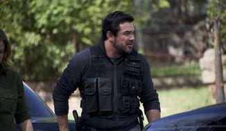 Actor Dean Cain shown here in the role of detective James Woods, part of the cast &quot;Gosnell: The Trial of America&#39;s Biggest Serial Killer,&quot; an independent dramatic film. (Image courtesy of Gosnellmovie.com/Phelim McAleer and Ann McElhinney)