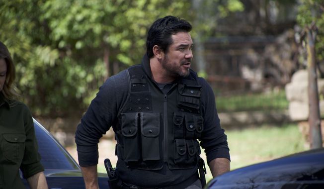 Actor Dean Cain shown here in the role of detective James Woods, part of the cast &quot;Gosnell: The Trial of America&#x27;s Biggest Serial Killer,&quot; an independent dramatic film. (Image courtesy of Gosnellmovie.com/Phelim McAleer and Ann McElhinney)