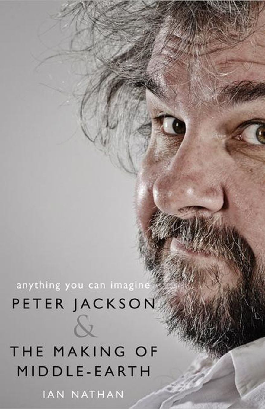 This cover image released by HarperCollins shows &amp;quot;Anything You Can Imagine: Peter Jackson and the Making of Middle-earth” by Ian Nathan. (HarperCollins via AP)