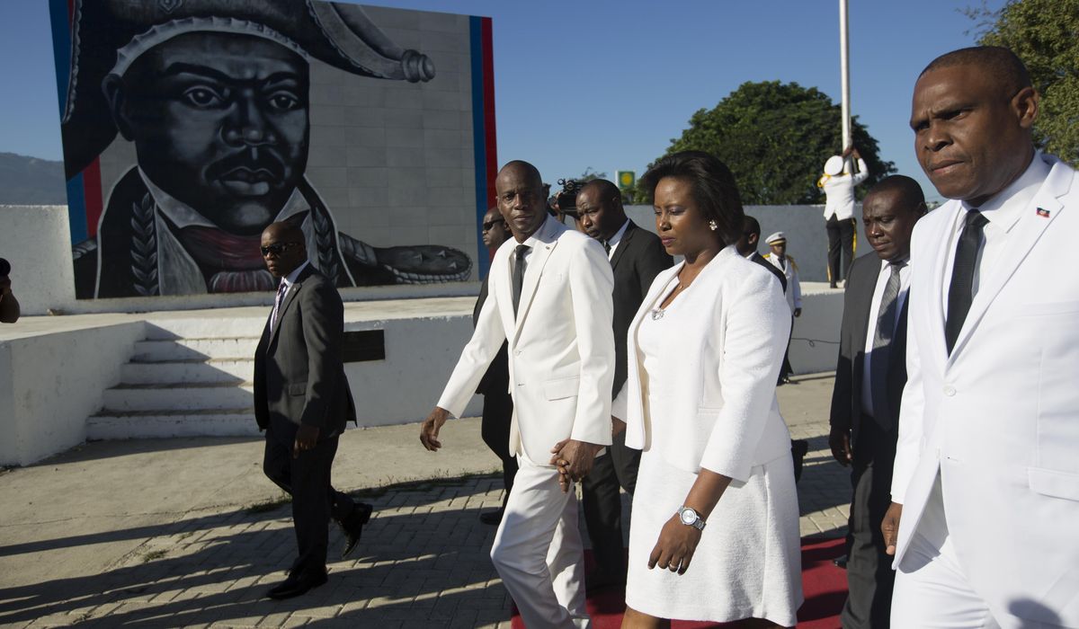 NextImg:Slain Haitian president’s widow, ex-prime minister and former national police chief indicted in case