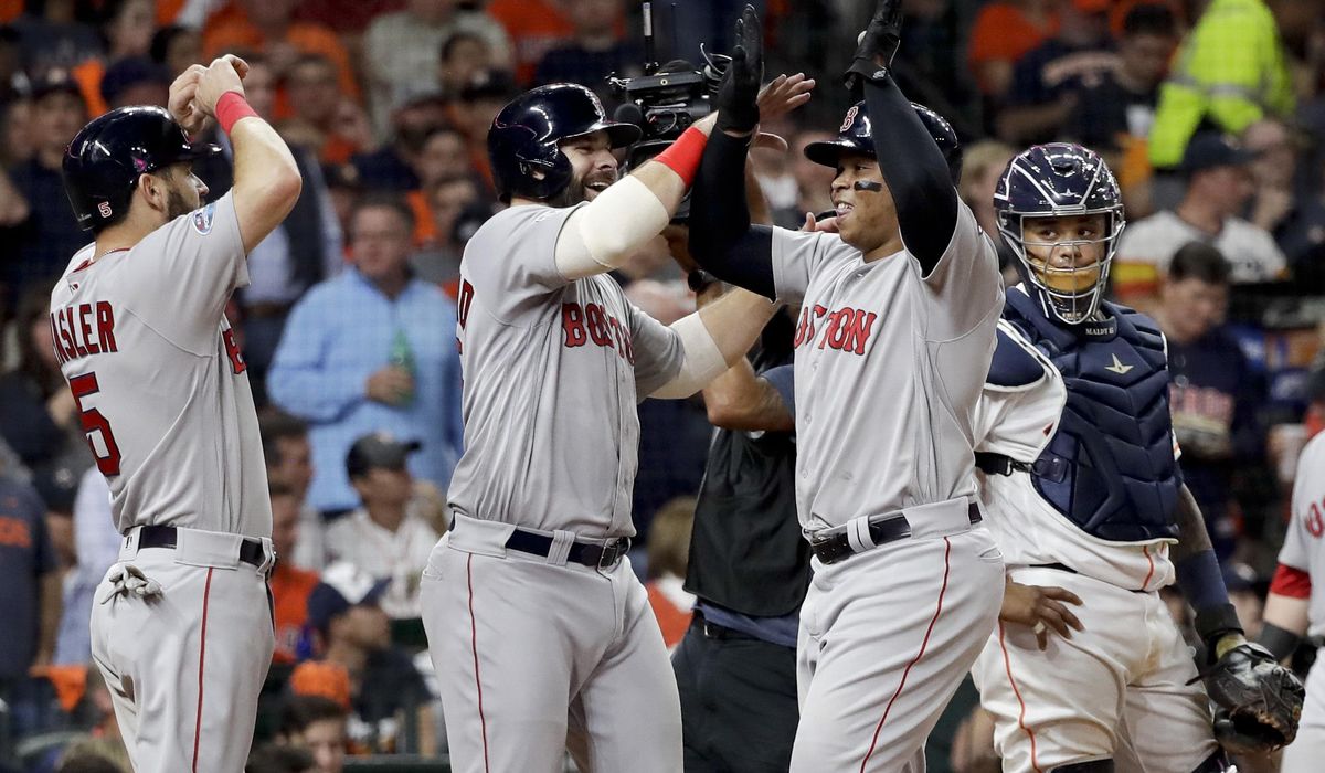 Red Sox finish off Astros in 5 games, head to World Series Red Sox finish off Astros in 5 games, head to World Series