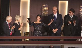 Julia Louis-Dreyfus is honored with the Mark Twain Prize for American Humor at the Kennedy Center for the Performing Arts on Sunday, Oct. 21, 2018, in Washington, D.C. (Photo by Owen Sweeney/Invision/AP)
