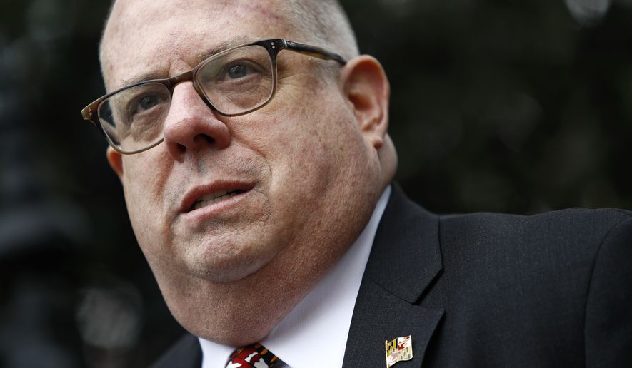 Maryland Gov. Larry Hogan said earlier this year he would reject any endorsement from the National Rifle Association after winning their support in 2014. (Associated Press)