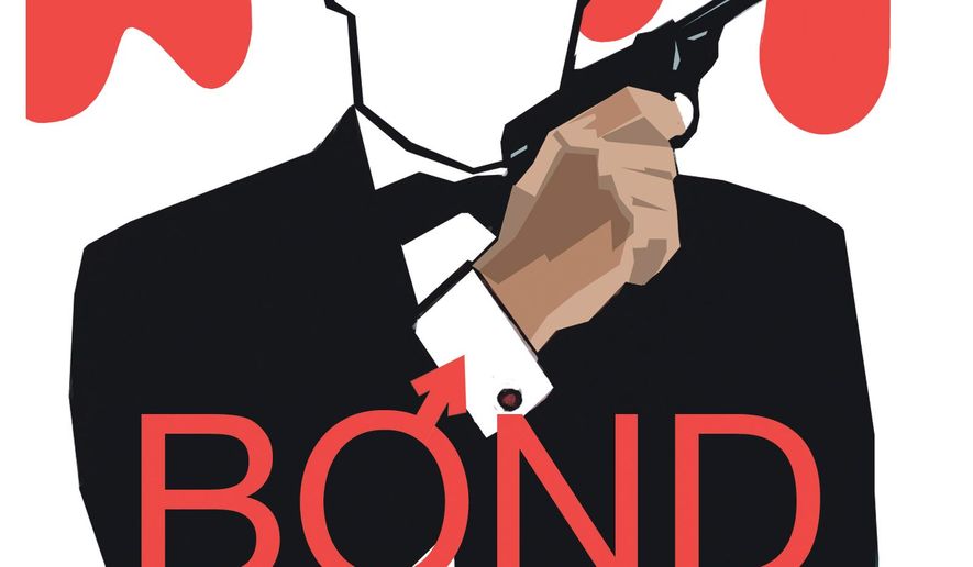 Illustration on the next James Bond by Alexander Hunter/The Washington Times