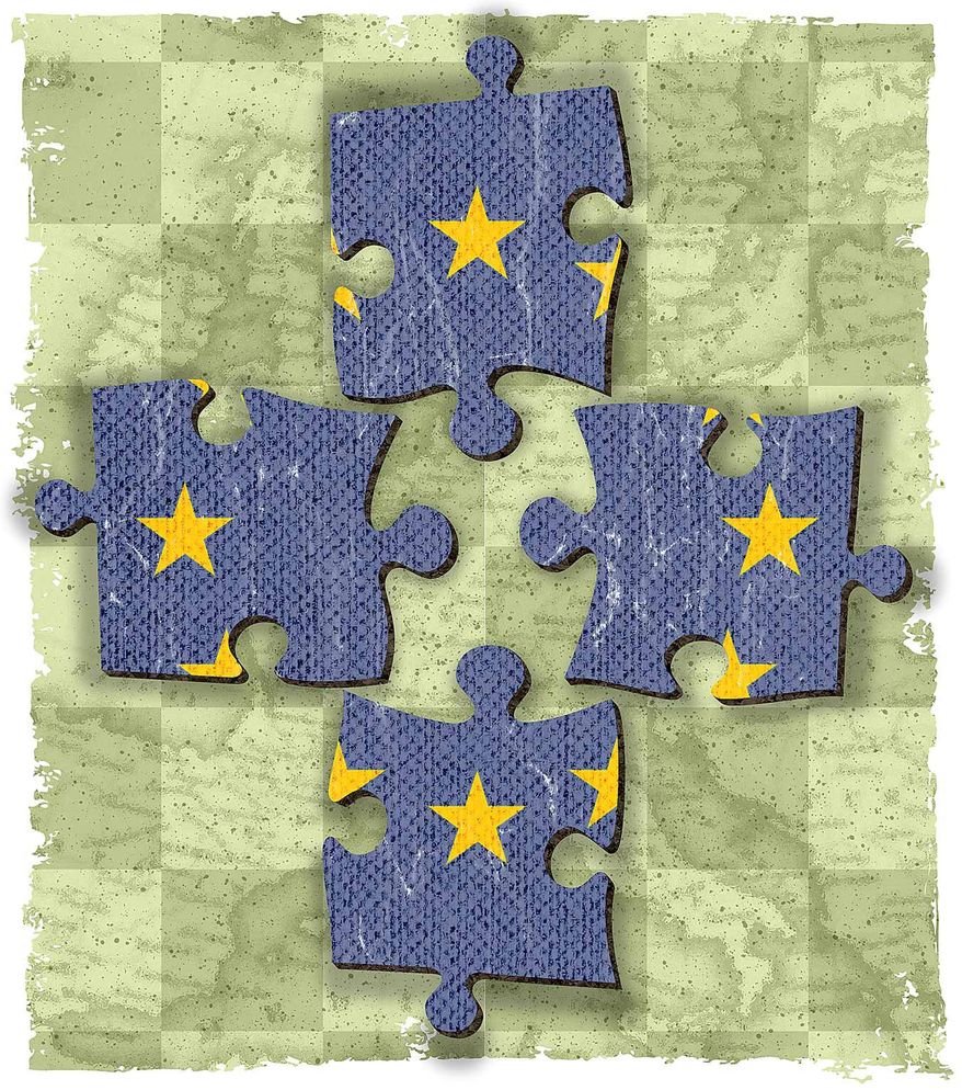 Save the European Union Illustration by Greg Groesch/The Washington Times