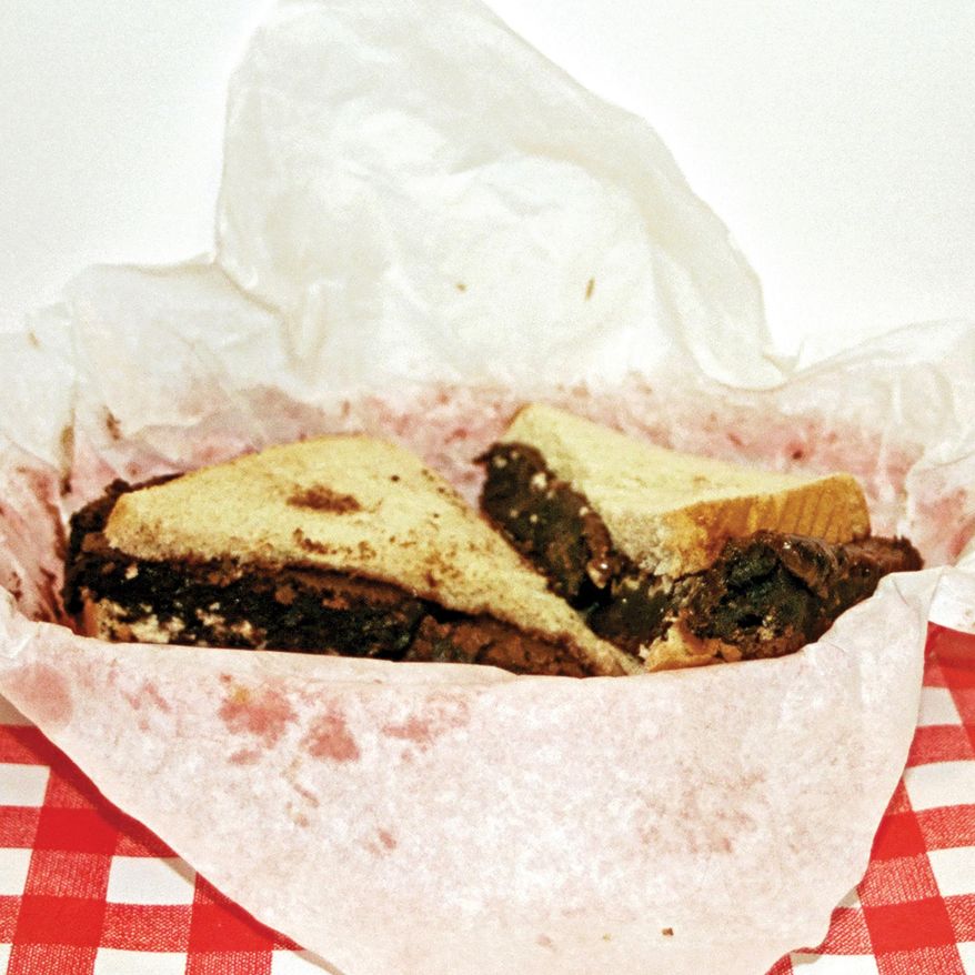 This cover image released by In The Red shows "Fudge Sandwich," a release by Ty Segall. (In The Red via AP)
