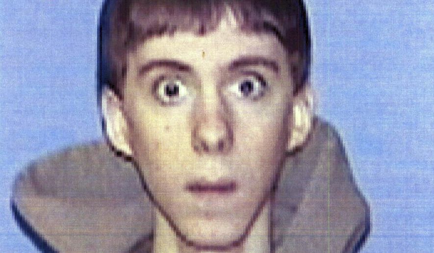 FILE - This undated identification file photo shows former Western Connecticut State University student Adam Lanza, who authorities said opened fire inside the Sandy Hook Elementary School in Newtown, Conn., in 2012. The Connecticut Supreme Court said state police must release disturbing writings and other belongings of Lanza to the public because they are not exempt from state open record laws. (AP Photo/Western Connecticut State University, File)