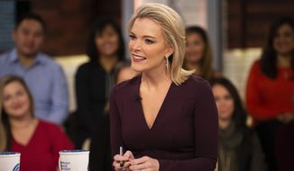 This Oct. 22, 2018 photo released by NBC shows Megyn Kelly on the set of her show &amp;quot;Megyn Kelly Today,&amp;quot; in New York. NBC announced on Friday, Oct. 26, that &amp;quot;Megyn Kelly Today&amp;quot; will not return.  (Nathan Congleton/NBC via AP)