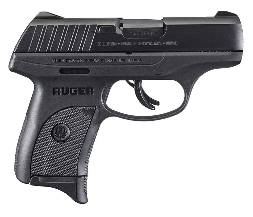 Ruger EC9s is Ruger’s new affordable, subcompact, striker-fired 9mm. The pistol features a through-hardened steel slide, a polymer frame and a matte black oxide finish. This new pistol is just 6 inches long, 4.5 inches tall and 0.9 inches wide, weighing only 17.2
