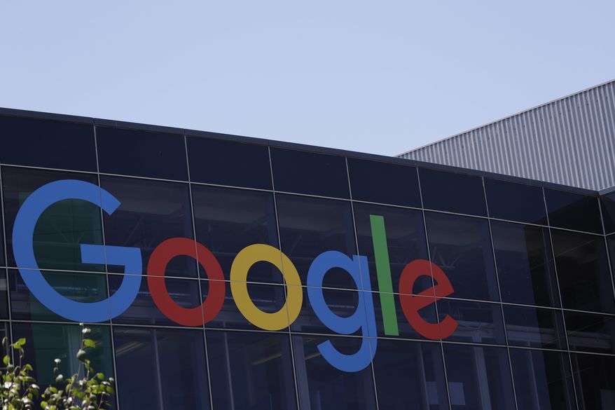 This Tuesday, July 19, 2016, file photo shows the Google logo at the company&#39;s headquarters in Mountain View, Calif. (AP Photo/Marcio Jose Sanchez, File)