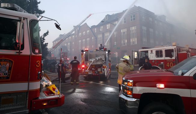 The D.C. Fire and EMS Department has long struggled with failing brakes and broken ladders in its aging fleet of engines, trucks, ambulances and rescue squad vehicles. (Associated Press/File)