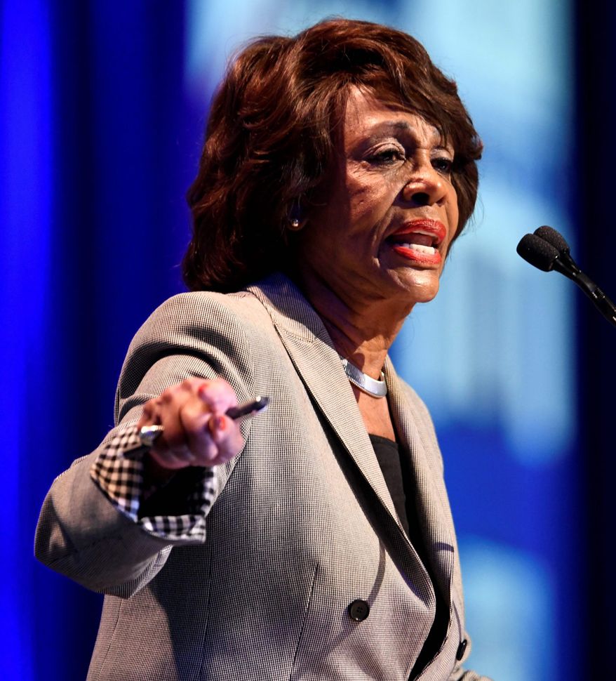 Maxine Waters Associated Press photo