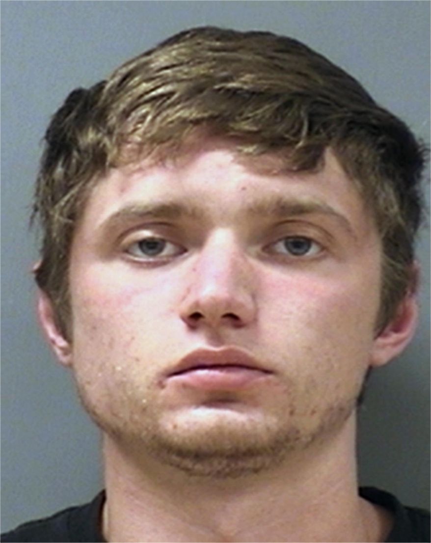 This photo provided by the Chippewa County Sheriff's Office in Wisconsin shows Colten Treu, who is accused of striking and killing three Girl Scouts and a parent and critically injuring a fourth girl who were picking up trash along a rural roadway near Chippewa Falls, Wis., on Saturday, Nov. 3, 2018. Treu was being held in the Chippewa County Jail on 13 possible charges, including four counts of intoxicated use of a motor vehicle. (Chippewa County (Wis.) Sheriff's Office via AP)