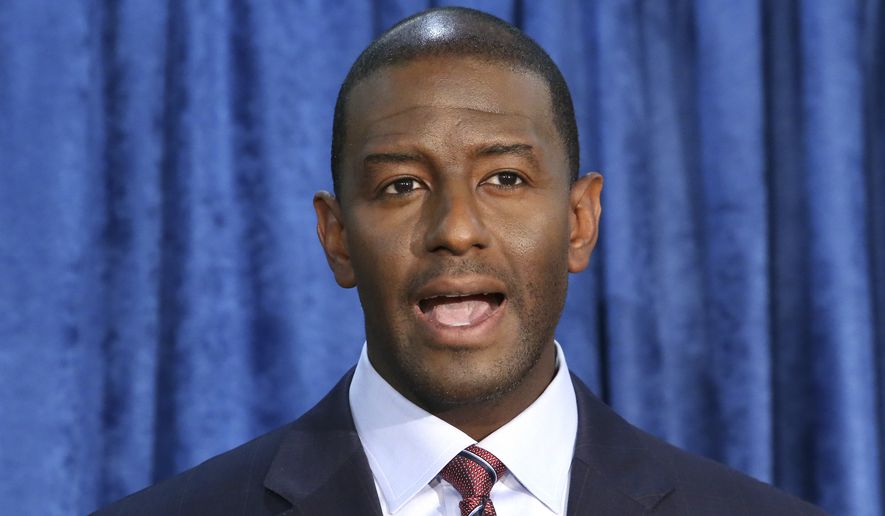 Following the announcement of a recount, Andrew Gillum withdrew his concession in the Florida governor's race. (Associated Press)