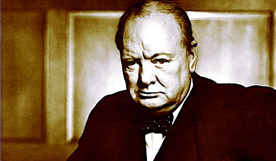 Winston Churchill   Associated Press photo
