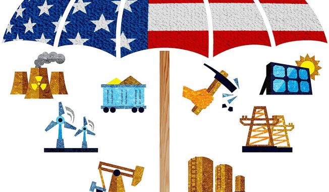 Protecting American Energy Illustration by Greg Groesch/The Washington Times